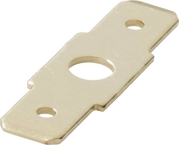 Languette 6.3 x 0.8 mm Vogt Verbindungstechnik 38750B.60 180 ° non isolé métal 1 pc(s)