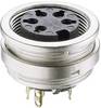 Lumberg KFV 30 Connecteur rond DIN embase femelle, verticale Nombre de pôles: 3 argent 1 pc(s)