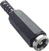 Connecteur basse tension femelle, droit BKL Electronic 072209 Diamètre intérieur: 5.5 mm 2.5 mm 1 pc(s)