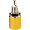 Douille banane Ø de la broche: 4 mm BKL Electronic 072308 jaune 1 pc(s)