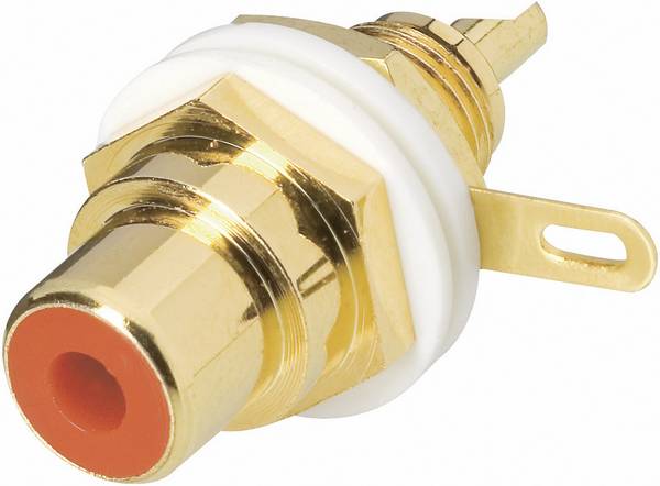 Cinch/RCA embase femelle BKL Electronic 0101144-C Nombre de pôles: 2  rouge 1 pc(s)