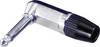 Jack 6.35 mm mâle, coudé Rean AV NYS207 Nombre de pôles: 2 mono argent, noir 1 pc(s)