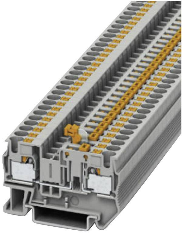 Bloc de jonction à couteau de sectionnement Contenu: 1 pc(s) Phoenix Contact PT 4-MT 3211933