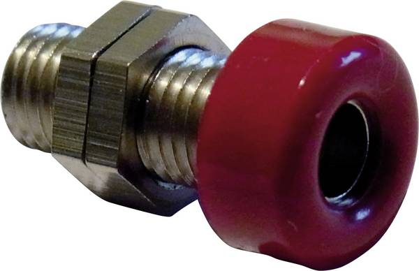 Douille banane 734357 Schnepp Ø de la broche: 4 mm Schnepp 734357 rouge 1 pc(s)