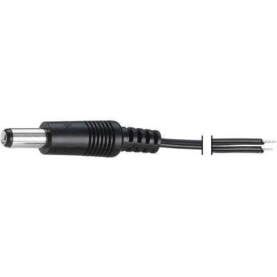 Câble de raccordement basse tension VOLTCRAFT XL-AC55DC DC mâle - extrémité(s) ouverte(s) 5.5 mm 2.1 mm   1.20 m 1 pc(s)