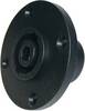 Cliff FM1280 Fiche haut-parleur embase femelle, contacts droits Nombre de pôles: 4 noir 1 pc(s)