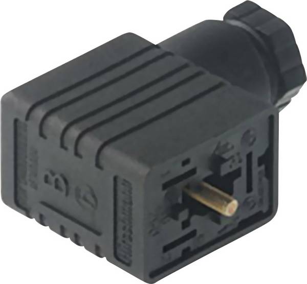Prise femelle avec composants électroniques Hirschmann GML 209 NJ GB1 933 398-100-50 noir Pôle:2 + PE 1 pc(s)