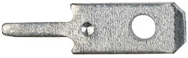 Languette 2.8 x 0.8 mm Klauke 2010 à souder sur circuits imprimés 180 ° non isolé métal 1 pc(s)