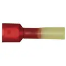 Cosse à languette mâle 6.3 x 0.8 mm Vogt Verbindungstechnik 3959sh avec gaine thermorétractable 180 ° entièrement isolé