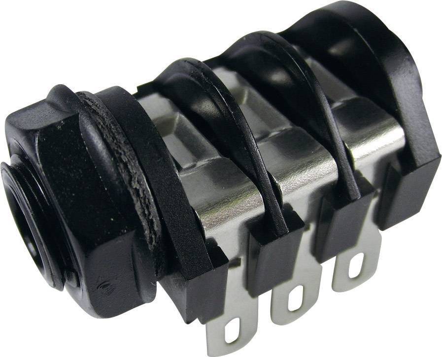 Interrupteur électrique à bascule avec boîtier noir et plusieurs connexions métalliques, adapté à différentes applications techniques.