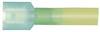 Cosse à languette mâle 6.3 x 0.8 mm Vogt Verbindungstechnik 3970sh avec gaine thermorétractable 180 ° entièrement isolé bleu 1 pc(s)