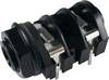 Jack 6.35 mm embase femelle horizontale Cliff CL1166A Nombre de pôles: 2 mono noir 1 pc(s)