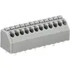 Bornier à ressort WAGO 250-202 1.50 mm² Nombre de pôles 2 gris 1 pc(s)