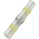 Manchon thermo-soudable TRU COMPONENTS JFST-4-G 736400 avec gaine thermorétractable 4 mm² 6 mm² entièrement isolé jaune
