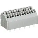 Bornier à ressort WAGO 250-412 0.50 mm² Nombre de pôles 12 gris 1 pc(s)