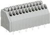 Bornier à ressort WAGO 250-406 0.50 mm² Nombre de pôles 6 gris 1 pc(s)