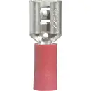 Cosse clip 6.3 mm x 0.8 mm Vogt Verbindungstechnik 3903 180 ° partiellement isolé rouge 1 pc(s)