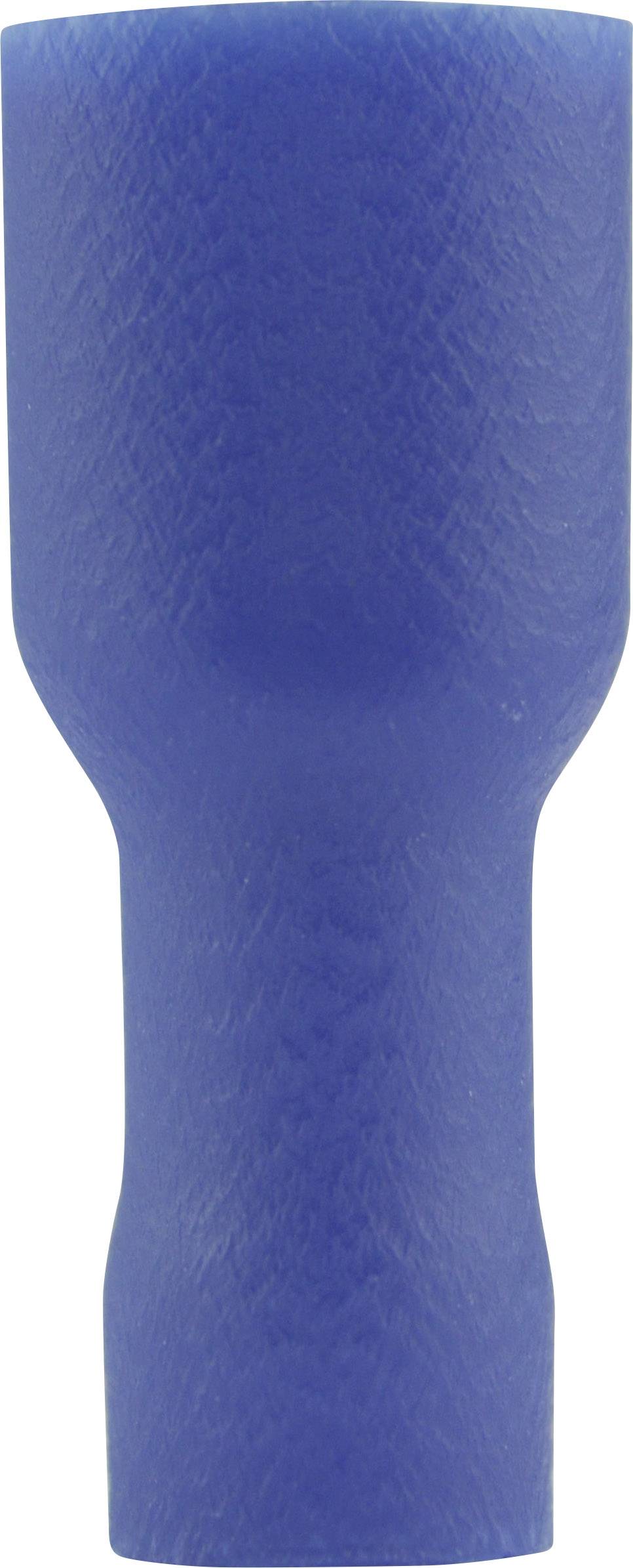 Cosse clip 4.8 mm x 0.5 mm Vogt Verbindungstechnik 396205 180 ° entièrement isolé bleu 1 pc(s)