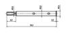 PTR Hartmann H 1045 L Housse pour broche de contrôle