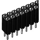 Fischer Elektronik Barrette femelle (de précision) Nbr de rangées: 2 Nombre de pôles par rangée: 36 10026762 1 pc(s)