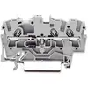 Bloc de jonction à diode WAGO 2001-1311/1000-410 4.20 mm ressort de traction Affectation: L gris 1 pc(s)