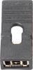 Shunt ouvert, avec languette Fischer Elektronik 10005991 Pôle:2 Pas: 2.54 mm noir 1 pc(s)
