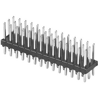 W & P Products Barrette mâle (standard) Nbr de rangées: 3 Nombre de pôles par rangée: 3 945-12-009-00 1 pc(s)-0
