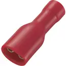 Cosse clip 4.8 mm x 0.8 mm TRU COMPONENTS FDFD1.25-187(5) 180 ° entièrement isolé rouge 50 pc(s)