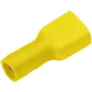 Cosse clip 4.8 mm x 0.5 mm Cimco 180270 180 ° entièrement isolé jaune 1 pc(s)