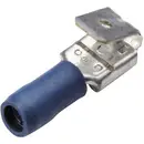 Cosse clip 6.3 mm x 0.8 mm Cimco 180282 avec dérivation 180 ° partiellement isolé bleu 1 pc(s)