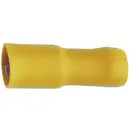 TRU COMPONENTS 1583187 Cosse cylindrique femelle 4 mm² 6 mm² Ø de la broche: 5 mm partiellement isolé jaune 1 pc(s)