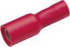 Cosse cylindrique femelle Cimco 180310 0.50 mm² 1 mm² Ø de la broche: 4 mm entièrement isolé rouge 1 pc(s)