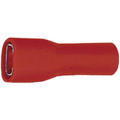 Cosse clip 2.8 mm x 0.5 mm Klauke 8201V  180 ° entièrement isolé rouge 1 pc(s) 
