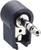 Un adaptateur jack 3,5 mm coudé, adapté aux appareils audio. L'adaptateur permet une connexion qui économise de l'espace.