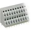 Bornier à 2 étages WAGO 736-108 2.50 mm² Nombre de pôles 16 gris 1 pc(s)