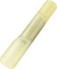 TRU COMPONENTS 739142 Prolongateur avec gaine thermorétractable 4 mm² entièrement isolé jaune 30 pc(s)