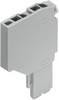 Module d'extrémité pour 1 conducteur X-COM®S-SYSTEM-MINI WAGO 2020-261 1 pc(s)