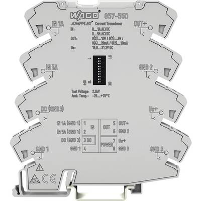 Convertisseur de mesure de courant AC/DC 0 - 1 A; AC/DC 0 - 5 A 857-550 WAGO