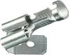 Cosse clip 4.8 mm x 0.8 mm Klauke 18203AZ avec dérivation 180 ° non isolé métal 1 pc(s)