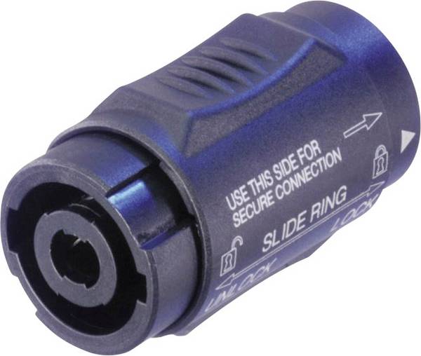 Adaptateur pour haut-parleur Neutrik NLMM=NL4MMX Speakon mâle - Speakon femelle   1 pc(s)