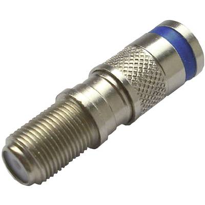 Connecteur F femelle à compression Diamètre de câble: 6.9 mm Interkabel F-KPS 49 FM extrémité(s) ouverte(s) 1 pc(s)     