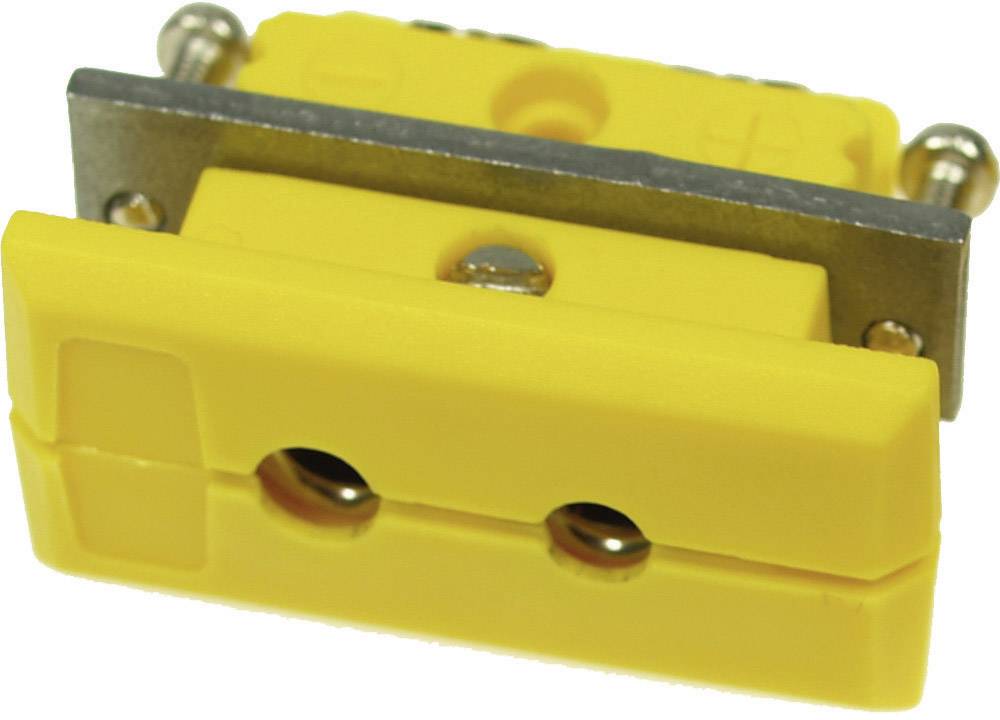 Prise Standard Type K Nicr-Ni jaune B+B Thermo-Technik 0220 0078-01