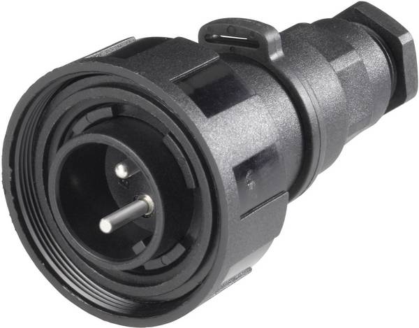 Bulgin  PX0731/P  Cosse cylindrique mâle  mâle, droit  Nombre total de pôles: 3  Série (connecteur rond): PX07    1 pc(s)