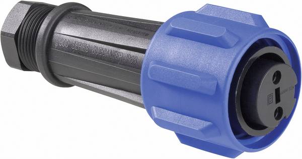 Bulgin  PX0911/04/S  Cosse cylindrique mâle  femelle, droit  Nombre total de pôles: 4  Série (connecteur rond): PX    1 pc(s)