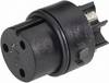 Bulgin SA3319 Cosse cylindrique mâle femelle, droit Nombre total de pôles: 2 Série (connecteur rond): SA 1 pc(s)