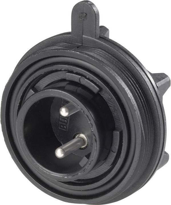 Bulgin  PX0730/P  Cosse cylindrique mâle  embase mâle  Nombre total de pôles: 3  Série (connecteur rond): PX07    1 pc(s)