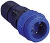Bulgin PX0411/08P/6065 Cosse cylindrique mâle mâle, droit Nombre total de pôles: 8 Série (connecteur rond): PX04 1 pc(s)