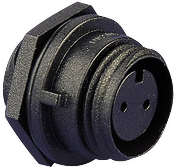Bulgin  PX0412/02S  Cosse cylindrique mâle  embase mâle  Nombre total de pôles: 2  Série (connecteur rond): PX04    1 pc(s)