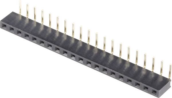 BKL Electronic Barrette femelle (standard) Nbr de rangées: 1 Nombre de pôles par rangée: 20 10120804 1 pc(s)