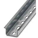 Profilé type oméga Contenu: 2 m Phoenix Contact NS 35/15 ZN gelocht 2000MM 1206599